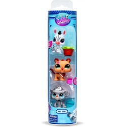 Littlest Pet Shop Collector Set 3 Φιγούρες σε Σωλήνα (lps Wave 2 / 3 Σχέδια) – Basic Fun  BF000621 885561005974