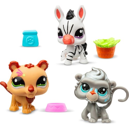 Littlest Pet Shop Collector Set 3 Φιγούρες σε Σωλήνα (lps Wave 2 / 3 Σχέδια) – Basic Fun  BF000621 885561005974