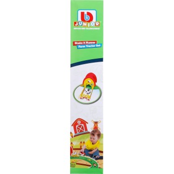 Bburago junior farm tractor shake-it runner infinity track toy 16/88619 4893998886192