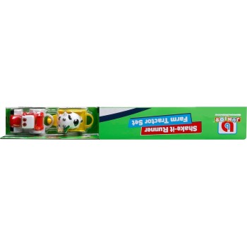 Bburago junior farm tractor shake-it runner infinity track toy 16/88619 4893998886192
