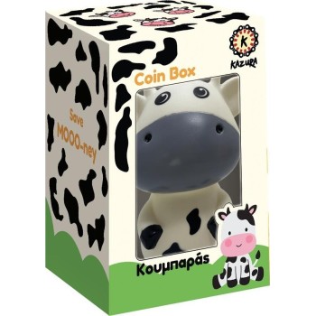 Diakakis imports KAZURA piggy bank 13x13x19cm Ageladitsa White 000710006 5205698804274