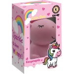 Diakakis imports KAZURA piggy bank 14x12x20cm Unicorn PINK Soft 000710003 5205698804212