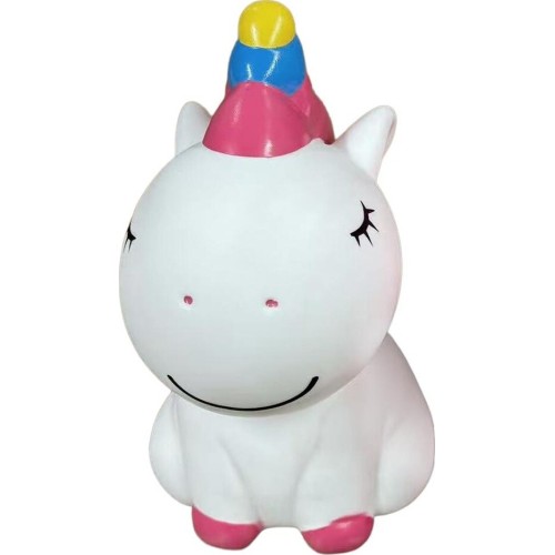 Diakakis imports KAZURA piggy bank 14x12x20cm Unicorn White 000710002 5205698804199