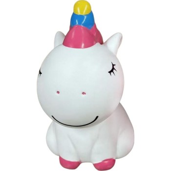 Diakakis imports KAZURA piggy bank 14x12x20cm Unicorn White 000710002 5205698804199