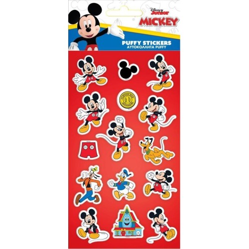 Diakakis imports Αυτοκόλλητα Puffy 10x22ek Mickey 000563611 5205698606168