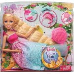 Mattel BARBIE ΠΡΙΓΚΙΠΙΣΣΑ ΜΑΚΡΙΑ ΜΑΛΛΙΑ - ΜΕΓΑΛΗ ΚΟΥΚΛΑ (45Εκ) - ΚΑΘΙΣΤΗ DKR09 887961246933
