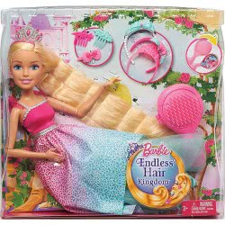 Mattel BARBIE ΠΡΙΓΚΙΠΙΣΣΑ ΜΑΚΡΙΑ ΜΑΛΛΙΑ - ΜΕΓΑΛΗ ΚΟΥΚΛΑ (45Εκ) - ΚΑΘΙΣΤΗ DKR09 887961246933