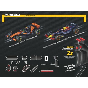 Formula 1 Carrera GO!!!: Mclaren & Redbull Racing Super Formula - Racing Set 20062604 4007486626041