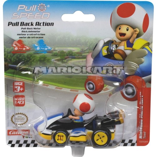 Super Mario Carrera pull speed: nintendo mario kart™ - toad 1:43 (15818317) 15818100 9003150183174