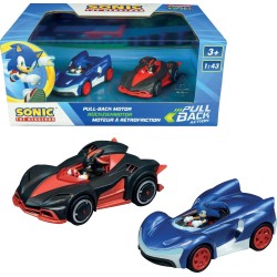 Sonic The Hedgehog carrera pull speed: team sonic racing - sonic vs. shadow twinpack - 1:43 15813023 9003150130239