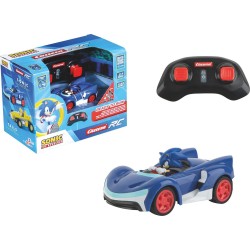 Sonic The Hedgehog carrera r/c car:team sonic racing mini rc - 1:43 sonic 370430022 9003150143260