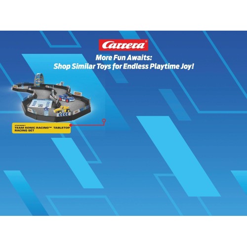 Sonic The Hedgehog carrera r/c car:team sonic racing mini rc - 1:43 sonic 370430022 9003150143260