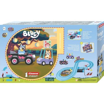 carrera slot 1.first: bluey and bingo race -1:50 20063054 4007486630543