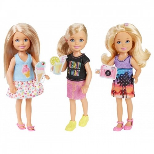 Mattel Barbie Τσέλσι - 3 Σχέδια DMD97 / ASST 887961276183