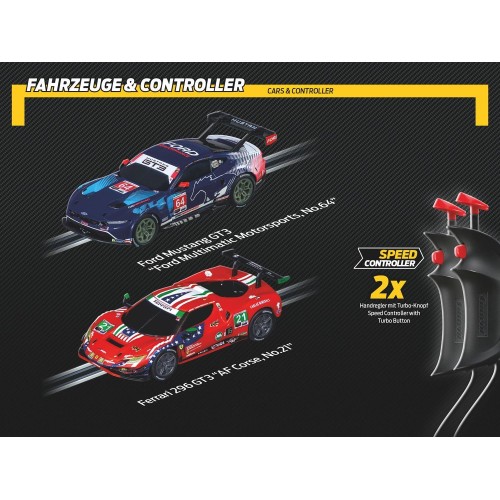 carrera go!!! set: gt powerplay 20062597 4007486625976