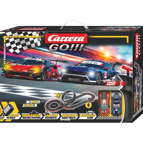 carrera go!!! set: gt powerplay 20062597 4007486625976