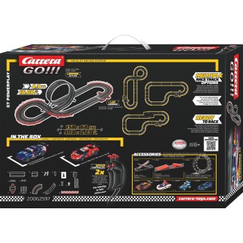 carrera go!!! set: gt powerplay 20062597 4007486625976