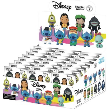 Disney Stitch Monogram Disney: Stitch (Series2) (Blind Bag/Random) 3D Foam Bag Clips Figures (85185) 85185 077764851858