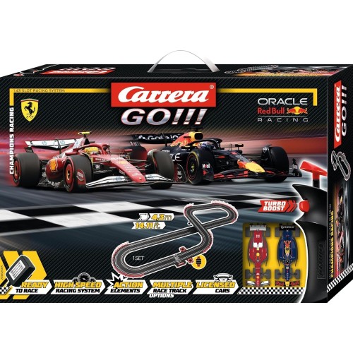 Carrera Go!!!: Ferrari & Rebull Formula 1 - Champion's Racing Set (20062603)  Πρωταθλητές Αγώνες 20062603 4007486626034