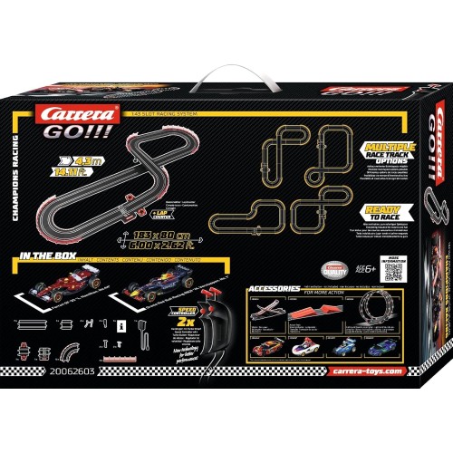 Carrera Go!!!: Ferrari & Rebull Formula 1 - Champion's Racing Set (20062603)  Πρωταθλητές Αγώνες 20062603 4007486626034