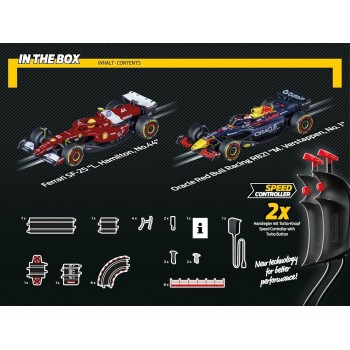 Carrera Go!!!: Ferrari & Rebull Formula 1 - Champion's Racing Set (20062603)  Πρωταθλητές Αγώνες 20062603 4007486626034