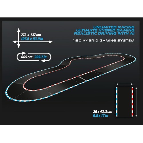 Carrera Hybrid: Unlimited Racing - Devil Drivers Racing Set (50050002) 50050002 9003150500025