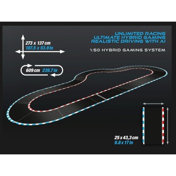Carrera Hybrid: Unlimited Racing - Devil Drivers Racing Set (50050002) 50050002 9003150500025