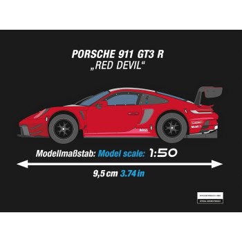 Carrera Hybrid Hybrid  Devil Drivers Porsche 911 Gt3 R 1:50 Scale Ai-Supported Race System 50050002 9003150500025
