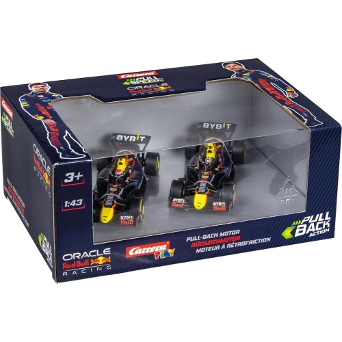 CARRERA Formula 1 pull and speed  f1 red bull double action - twinpack f1 cars with pull-back 15813025 9003150130253