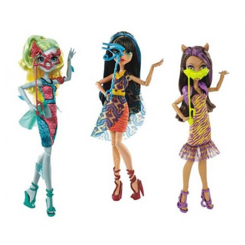 Mattel Monster High Εμφανίσεις Πάρτυ - 3 Σχέδια DNX18 887961309973