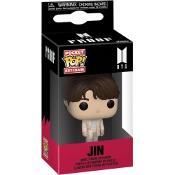 Funko pop! keychain: bts - jin novelty keyring - collectable mini figure - stocki 72571 889698725712