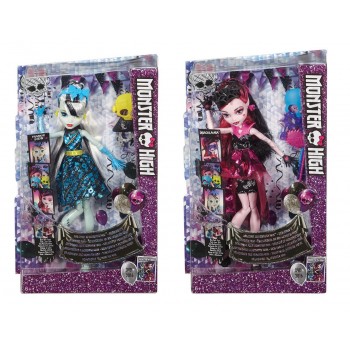 Mattel Monster High Βασικοί Μαθητές - 2 Σχέδια DNX32 / ASST 887961310115