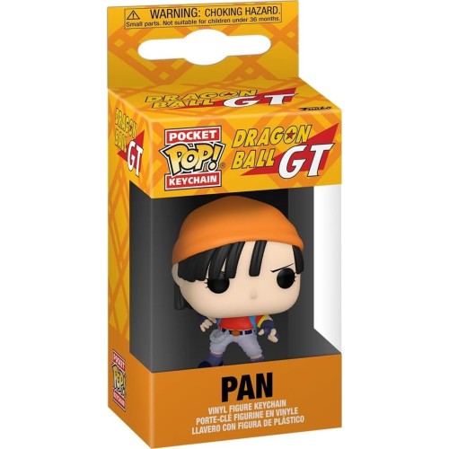 Funko pocket pop!: dragon ball gt - pan Φιγούρα Βινυλίου keychain 72097 889698720977