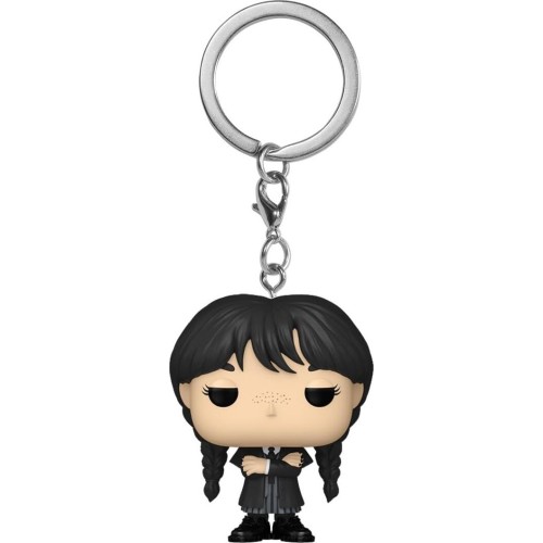 Funko pocket pop!: wednesday - wednesday addams Φιγούρα Βινυλίου keychain 86677 889698866774