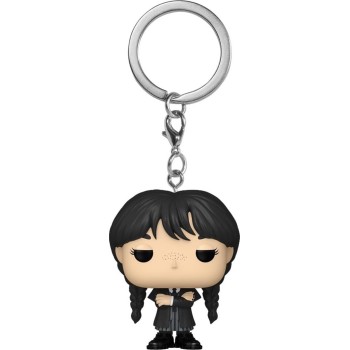 Funko pop! keychain: wednesday - wednesday novelty keyring - collectable mini fig 86677 889698866774