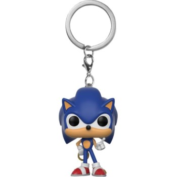 Funko pocket pop! keychain: sonic the hedgehog: sonic the hedgehog with ring - so 20289 889698202893