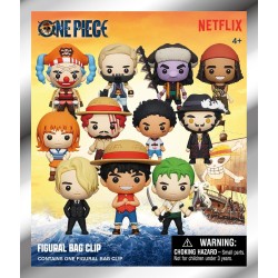 Monogram: One Piece 3D Foam Bag Clips Figures 32530 077764325304