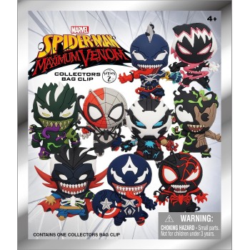 Marvel Avengers Monogram Marvel: Venom Blind Bag/Random 3D Foam Bag Clips 68625 077764686252