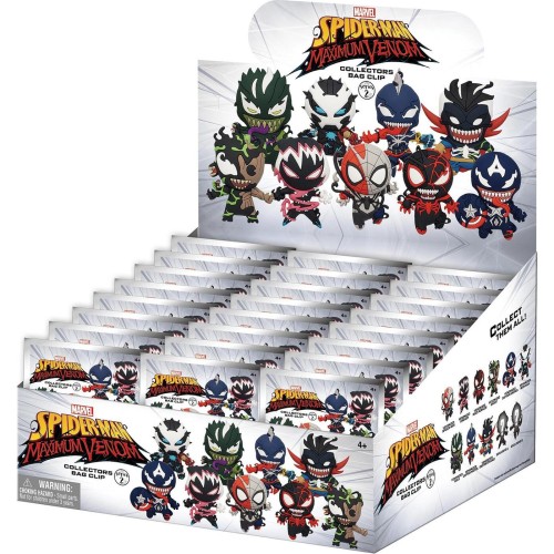 Marvel Avengers Monogram Marvel: Venom Blind Bag/Random 3D Foam Bag Clips 68625 077764686252