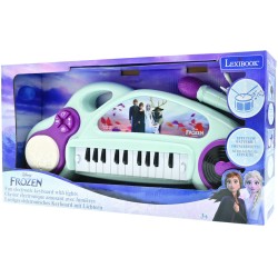 Lexibook Disney Frozen Frozen Kids Harmonica With Microphone With Light Effects, 22 Tunes and DJ Modes, Will Inspire Every Littl