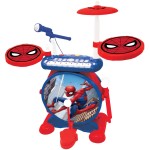 Lexibook Σετ Ντραμς και Πλήκτρων με Μικρόφωνο My Rock Band Spiderman Ηλεκτρονικό σετ Μουσικής με Φώτα και Σκαμπό My Rock Band Sp