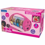 Lexibook Παιδικό Ηχείο με Μικρόφωνο Bluetooth Barbie Karaoke Ασύρματο Bluetooth Ηχείο με Μικρόφωνο και Φωτεινά εφέ για Ατελείωτη