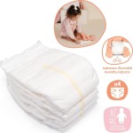 Πάνες Smoby Baby Nurse - 4 Τεμάχια - Πάνες Για Κούκλες Έως 50 Cms - Από 3 Ετών 7600220384 3032162203842