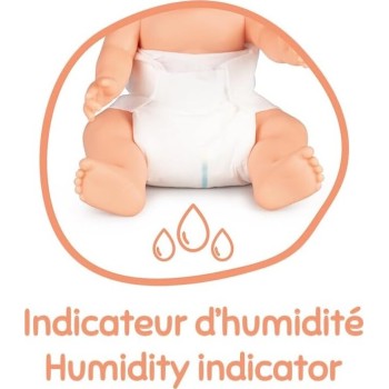 Smoby - baby nurse - diapers - for dolls up to 50 cms - from 3 years 7600220384 3032162203842