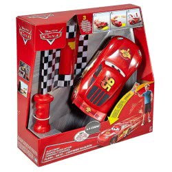 Mattel Disney Cars Mcqueen Αγωνιστικό Όχημα Με Τηλεχειριστήριο Και Ήχους DPL07 887961319514