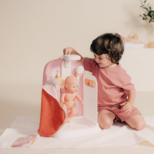smoby - baby nurse doll shower with functional shower head and  - for dolls 7600220399 3032162203996