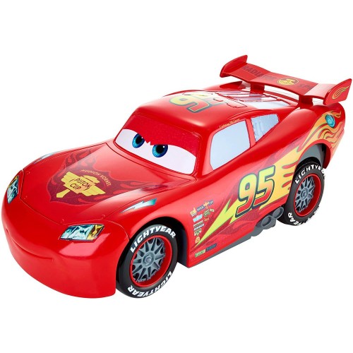 Mattel Disney Cars Mcqueen Αγωνιστικό Όχημα Με Τηλεχειριστήριο Και Ήχους DPL07 887961319514