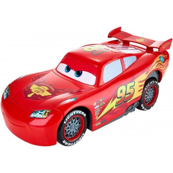 Mattel Disney Cars Mcqueen Αγωνιστικό Όχημα Με Τηλεχειριστήριο Και Ήχους DPL07 887961319514
