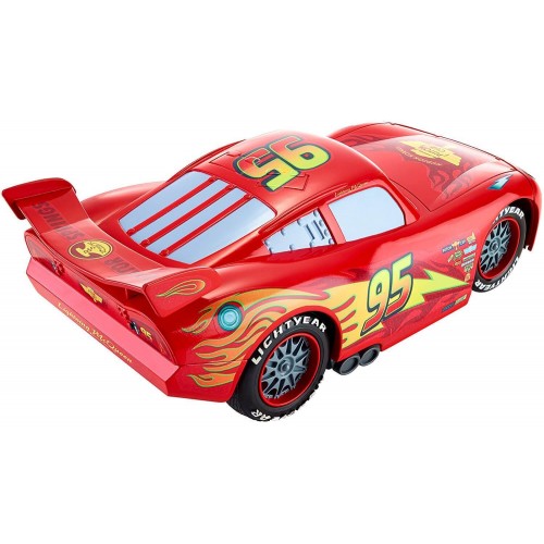 Mattel Disney Cars Mcqueen Αγωνιστικό Όχημα Με Τηλεχειριστήριο Και Ήχους DPL07 887961319514