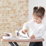 smoby - tefal - ironing board + steam generator - bottle, hangers, clothesp 7600330125 3032163301257